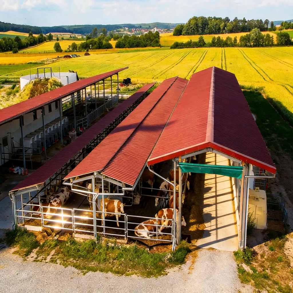 Steel structure poultry shed (2)