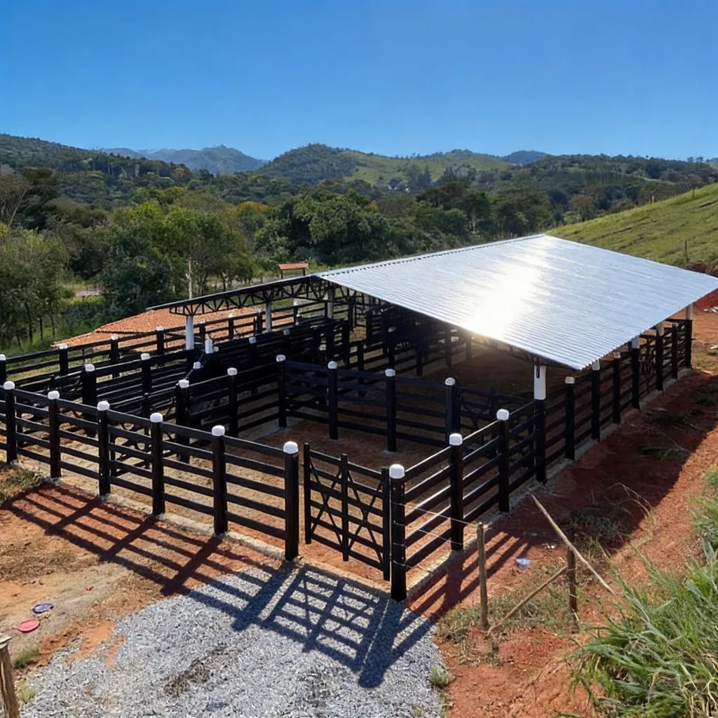 Steel structure poultry shed (5)
