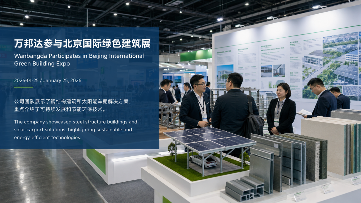 万邦达参与北京国际绿色建筑展